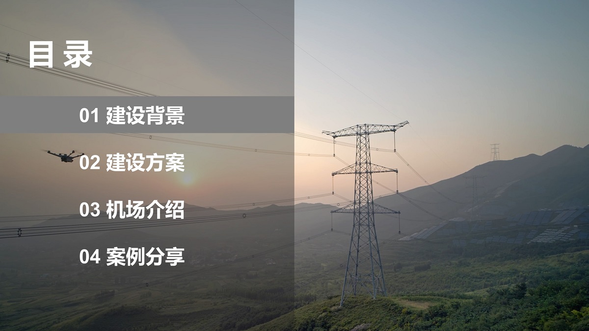 电力巡检智慧机场系统项目